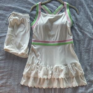 Lilly Pulitzer Luxletic White tennis dress, Sz S